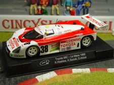 SLOT IT CA19C TOYOTA 88C DENSO #38 1989 LEMANS 1/32 SLOT CAR SEALED
