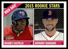 Anthony Ranaudo RC/Rusney Castillo RC 2015 Topps Heritage #356 26369 Baseball