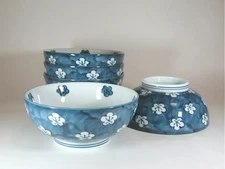 [Arita ware] [Gen-emon kiln] Old-dyed style plum crest pot for 1 customer