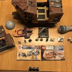 lego star wars sandcrawler 10144,9490,75173 