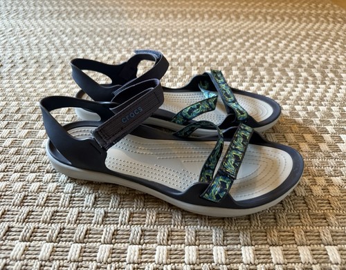 CROCS 204804 Swiftwater Webbing Ankle Strap Water Sandals 10 - Bild 13 von 13