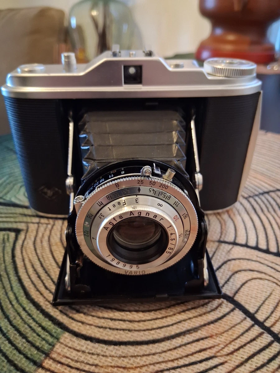 Étui Appareil Photo Vintage Agfa Germany D'origine