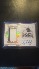 2025 PANINI FLAWLESS JERSEY PATCH AUTO/25 GREG LLOYD STEELERS