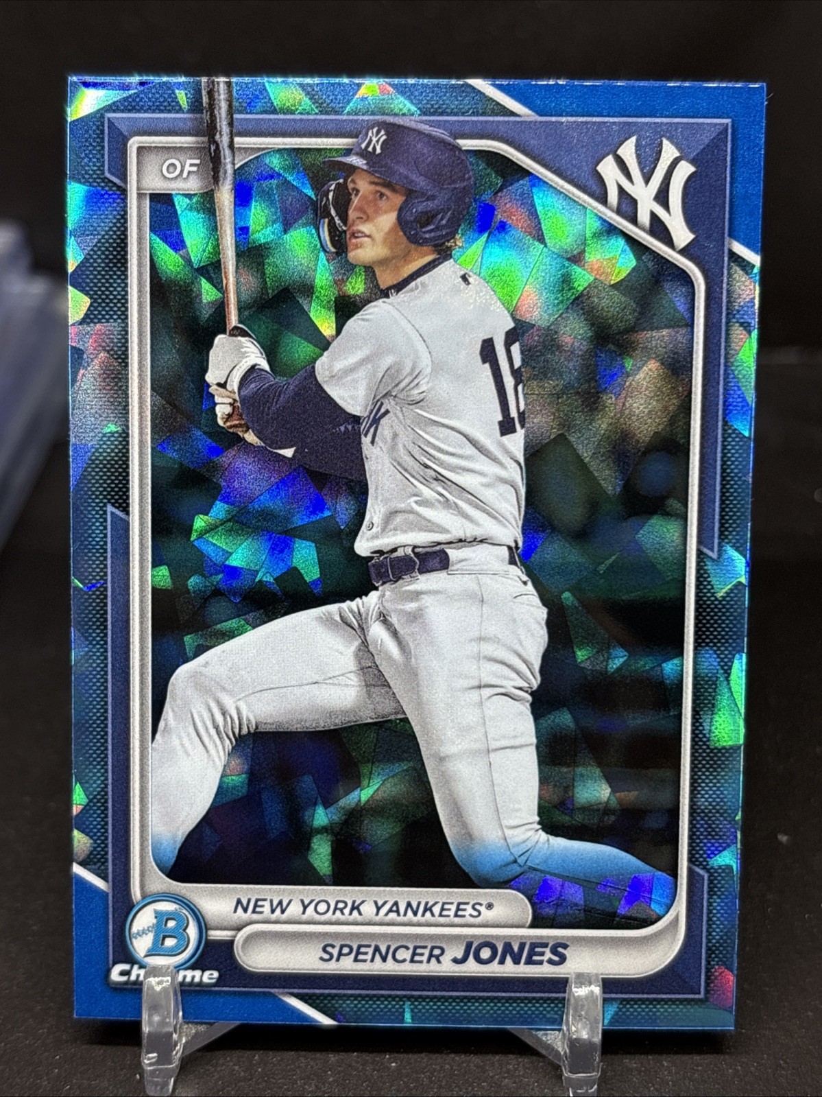 Spencer Jones Sapphire 2024 Bowman Chrome Prospects
