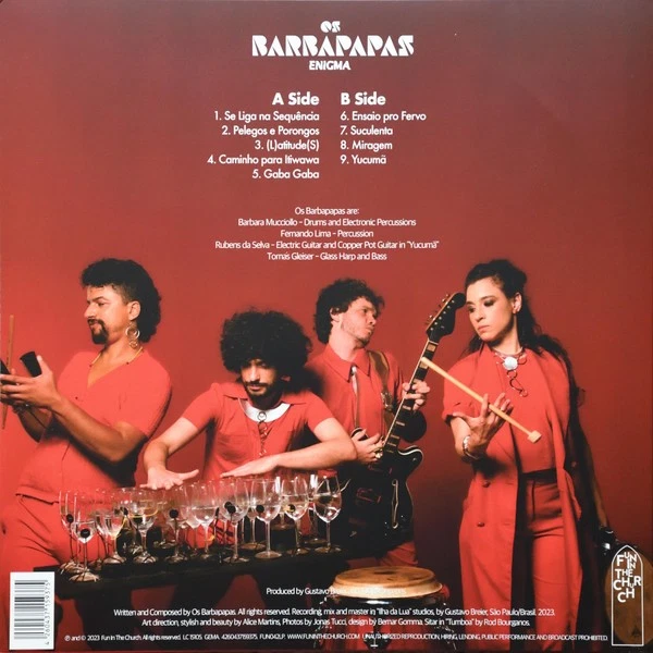 Os Barbapapas Enigma - LP 33T - Photo 2/3