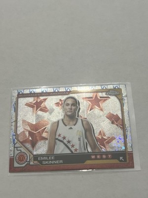 2025 Topps Chrome McDonald s All American Emilee Skinner McFlurry Refractor