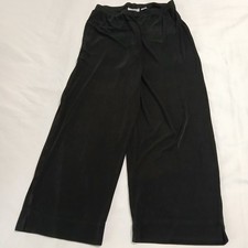 Chico's Travelers 1 black elastic waist pants easy care and travel friendly