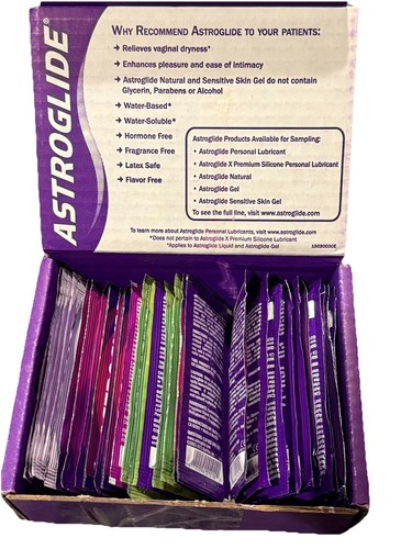 Astroglide 4 Sorten Gleitmittel -30 Einzelpackungen - Bild 8 von 8