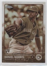 2015 Topps Chrome Sepia Refractor Daniel Norris #87 07rd
