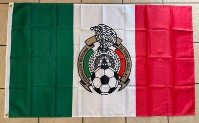 Mexico National Team El Tri Flag Banner 3x5 Ft Fan Futbol Soccer World Cup FIFA