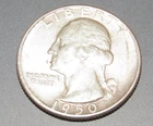 Silver "Toned" 1950 p Washington Quarter Philadelphia Mint