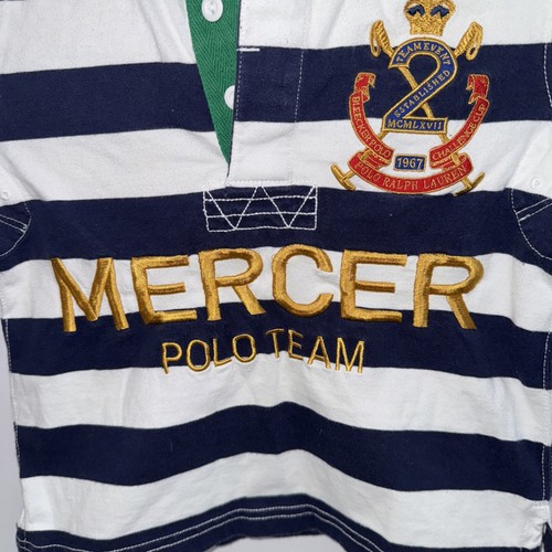 Polo Ralph Lauren Mercer Rugby Manga Larga Polo Vintage Jóvenes Niños 4 - Imagen 2 de 7