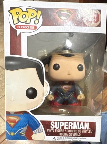 Funko Pop! Vinyl Superman Man of Steel Figure #29 DC Universe Heroes Franchise