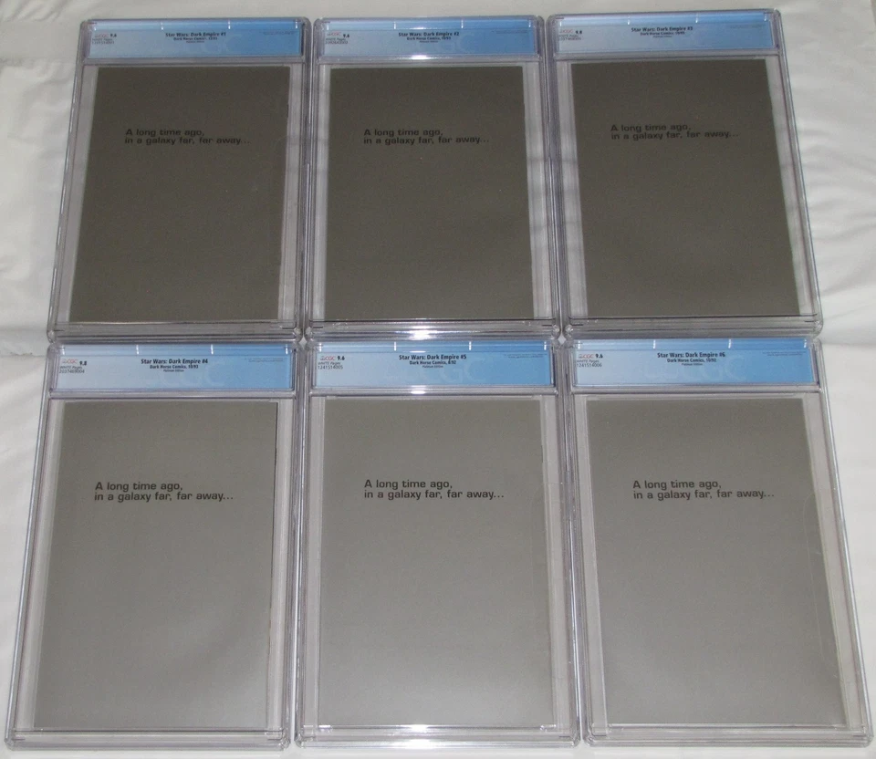 Star Wars 1-6 1993 Dark Empire Platinum Limited Edition CGC 9.6/9.8 FreeShipping - Image 2 of 4