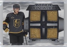 2021-22 Upper Deck The Cup Foundations Quad Jerseys 28/99 Jake Leschyshyn 0rs6