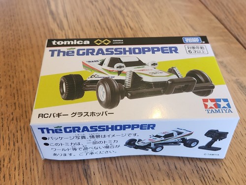 Tomica Premium Unlimited RC Buggy Mini4wd Grasshopper Minicar / Tamiya - Afbeelding 2 van 9