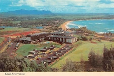 The Kauai Resort Hotel at Mouth of Wailua River Hawaii Vtg 6X4 Postcard CP440