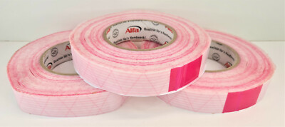 3x Alfa Tac Premium doppelseitig klebendes Montage- Sockelleistenband 30mm x 50m