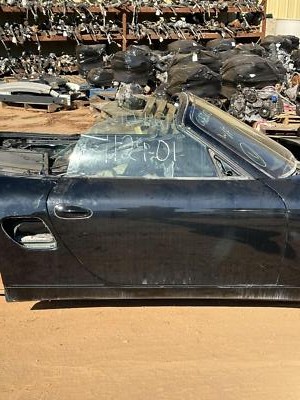 1997-2004 PORSCHE BOXSTER FRONT RIGHT PASSENGER SIDE DOOR SHELL PANEL BLACK OEM