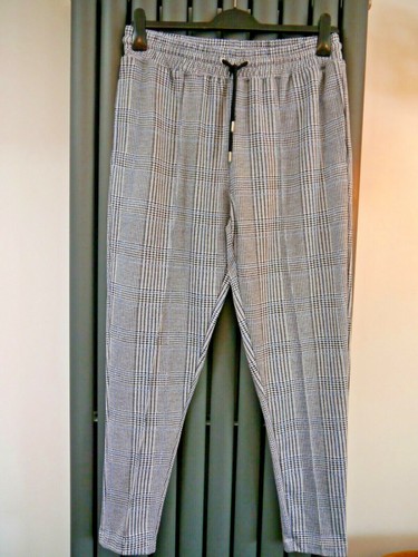 Bnwt New Topman black white blue smart 