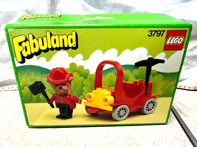Lego Fabuland Fire Chief 3797 New in Box Unopened
