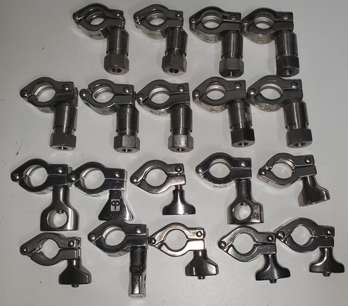 Sanitär Rohrverschraubung 1" Tri Clamp 19 Stück Hochwertig!!! - Bild 2 von 4