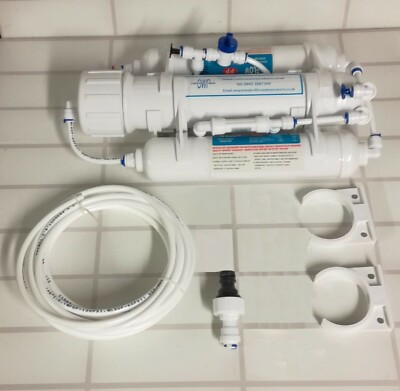 L53 50/100/150gpd 3 STUFEN UMKEHROSMOSE WASSERFILTER AQUARIEN / PFLANZEN