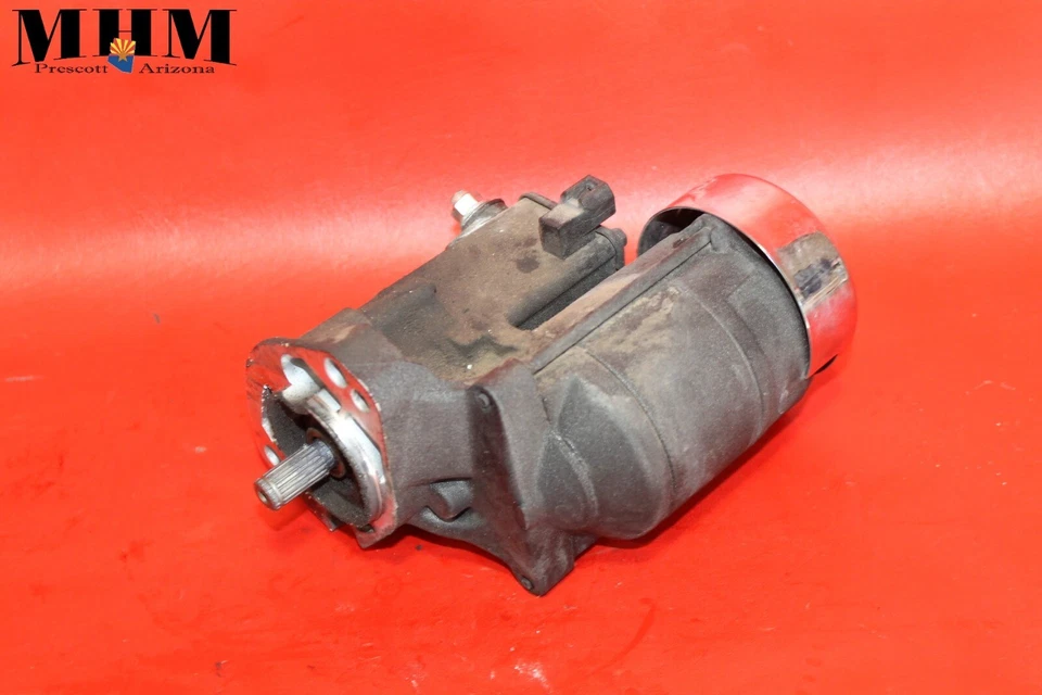 2006 HARLEY-DAVIDSON SOFTAIL SPRINGER FXSTS FXSTSI ENGINE STARTING STARTER MOTOR Foto 2 de 4