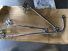 881 SURE PLUS  Chrome Front Fender Mirror Arm Assembly  Safety Mirror 