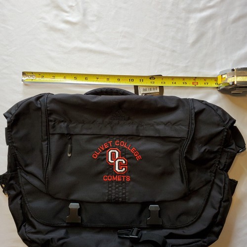 Olivet College Adidas Tourney Messenger bag BLACK - Picture 8 of 10