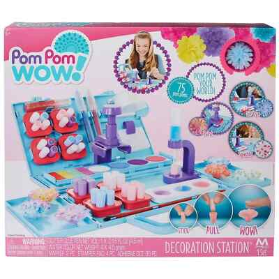 Bommel Wow! Deko Station - Starter Pack - Sparkle Create Your Own Fluff Maker