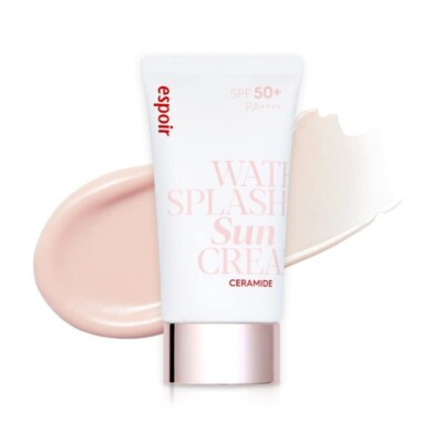 Espoir Water Splash Sun Cream Ceramide SPF50+ PA++++ 60ml Vegan K-beauty