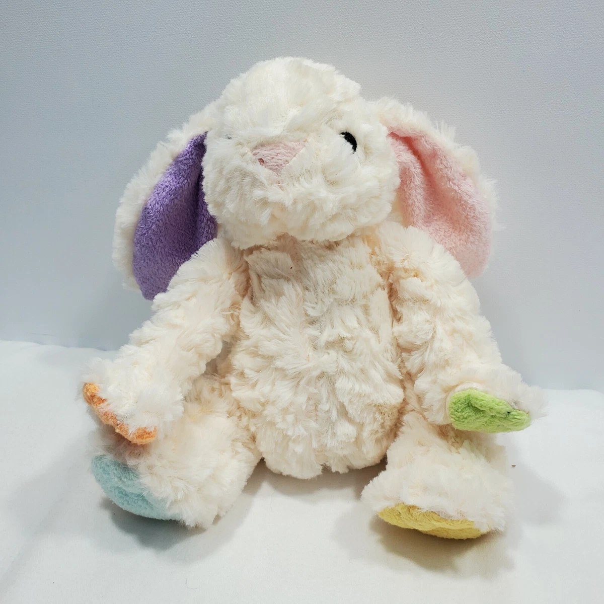 Animal Adventure Plush Easter Bunny Rabbit Cream Multi Color