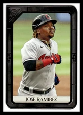 2021 Topps Gallery Jose Ramirez   10 Cleveland Indians