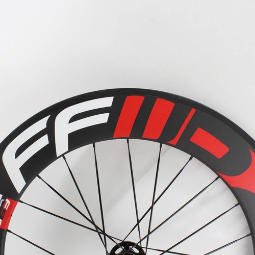 700C Track Fixed Gear Bike Wheel Clincher Tubeless Carbon Fibre Bicycle Wheelset - Picture 5 of 24