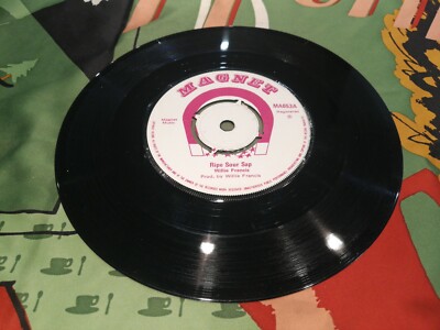 Willie Francis   Ripe Sour Sap / Poor Boy 1974 UK 7'' Reggae EX BoxJ