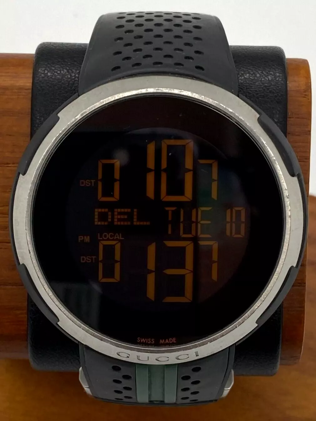 GUCCI I Gucci Sports 114.1 Sherry Line Digital Men's Quartz Watch 49mm