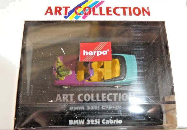 "Herpa Art Collection 045087 H0 Bmw 325I Cabrio \"Phantasy\" 1:87 Neu In Ovp"-image