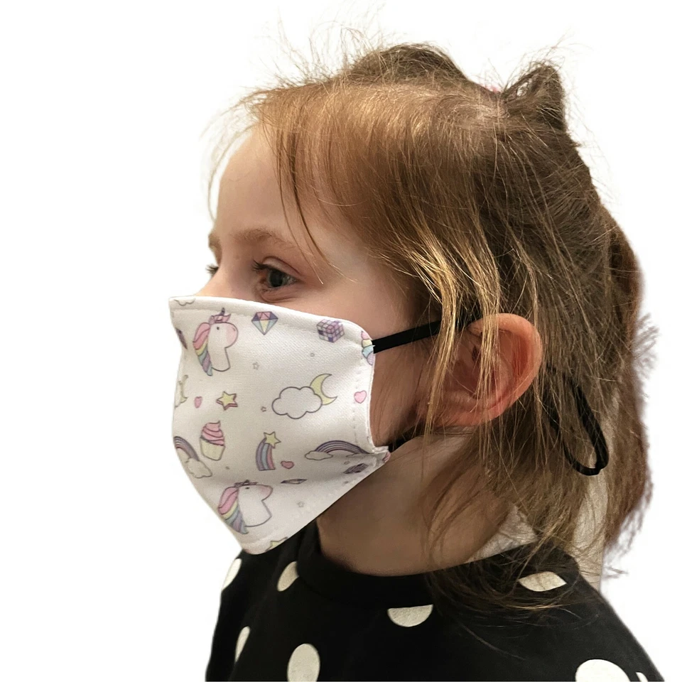 Personalised Face Mask Washable Reuseable Customised Photo ( KIDS ) - Image 3 of 4