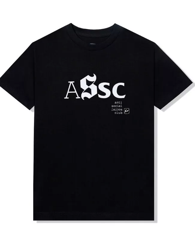 Anti Social Social Club X Fragment Type A Tee Black XL new