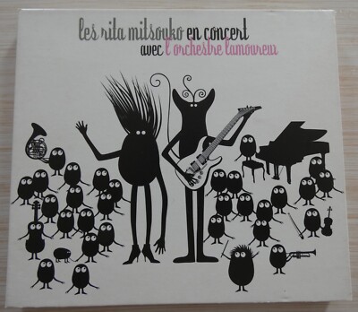 CD DIGIPACK DIE RITA MITSOUKO IM KONZERT MIT DEM LIEBESORCHESTER 13 TITEL