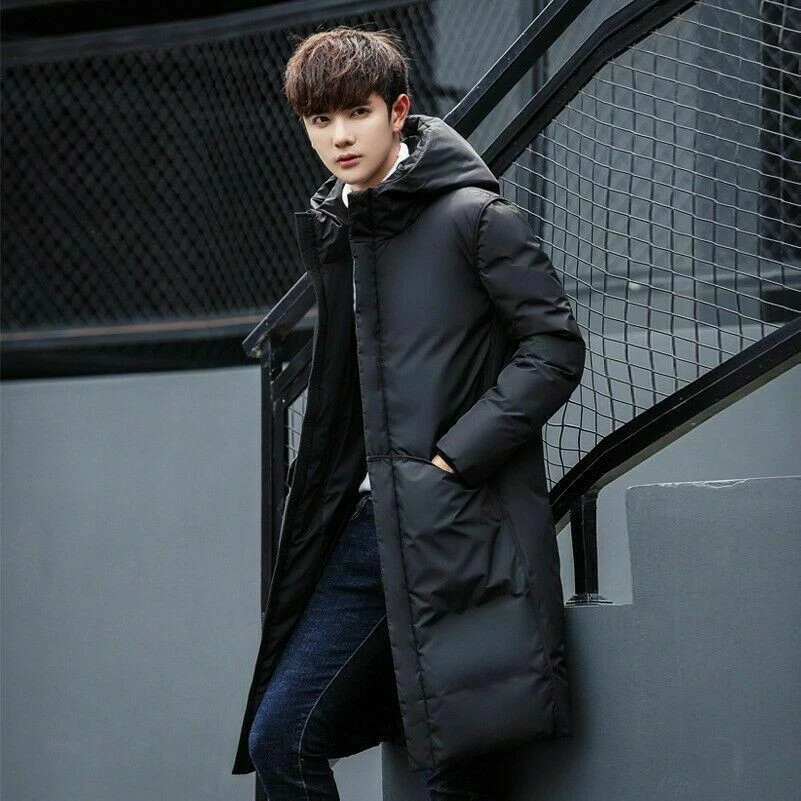 Longline shop parka mens