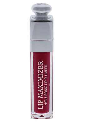 DIOR ADDICT LIP MAXIMIZER PLUMPING GLOSS 007 RASPBERRY 0.20OZ/6ML Full Size NEW