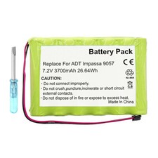 3700mAh 6PH-H-4/3A3600-S-D22 Battery for DSC Impassa 9057 ADT 17000145 Alarm