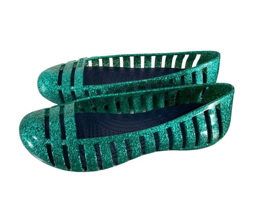 L XL Anna Biagini Green Croc Embossed Crystal Stones ANNA BIAGINI Women Handbags - Vestiaire Collective main image 4