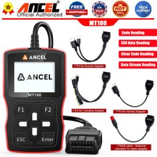 ANCEL MT100 Motorcycle OBD2 Scanner Code Read...