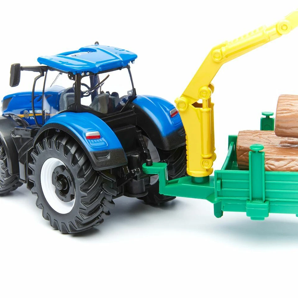 Nuovo Bburago New Holland T7.315 Modello In Diecast Trattore Agricolo - 18-31655 - Immagine 2 di 3