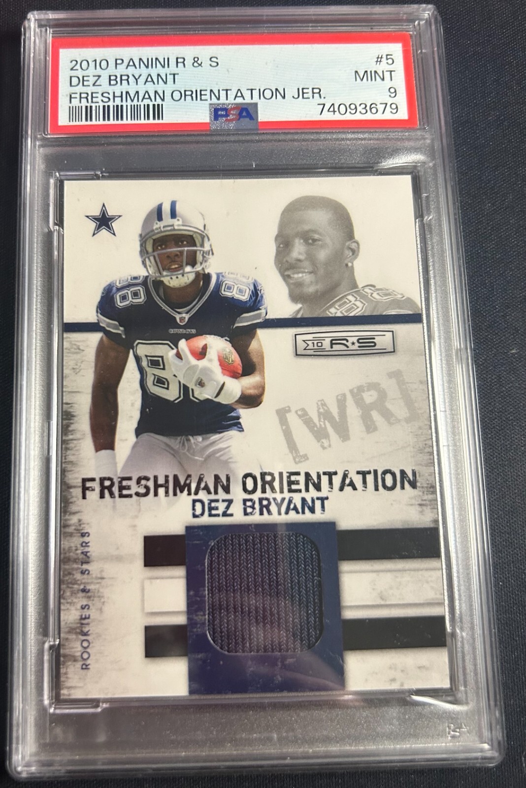 Dez Bryant Panini Rookies & Stars Freshman Orientation Jersey #5 Base