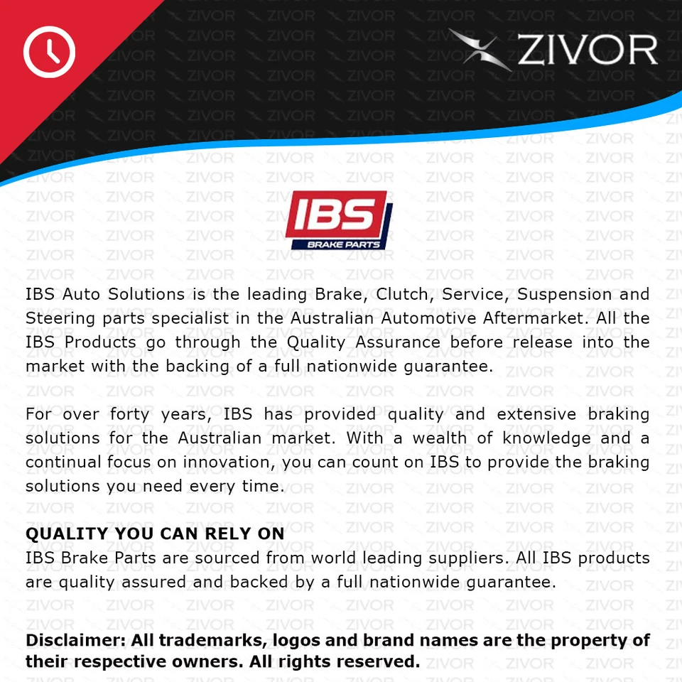New IBS Brake Hydraulic Hose - Rear For Daihatsu Handivan 1986-1990 H1588 - image 2 of 4
