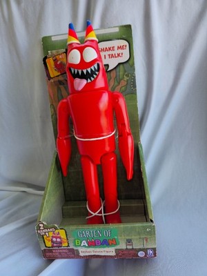 GARTEN OF BANBAN DELUXE TALKING BANBAN FIGURE 2 IN 1 FIGURE. comes with batterys